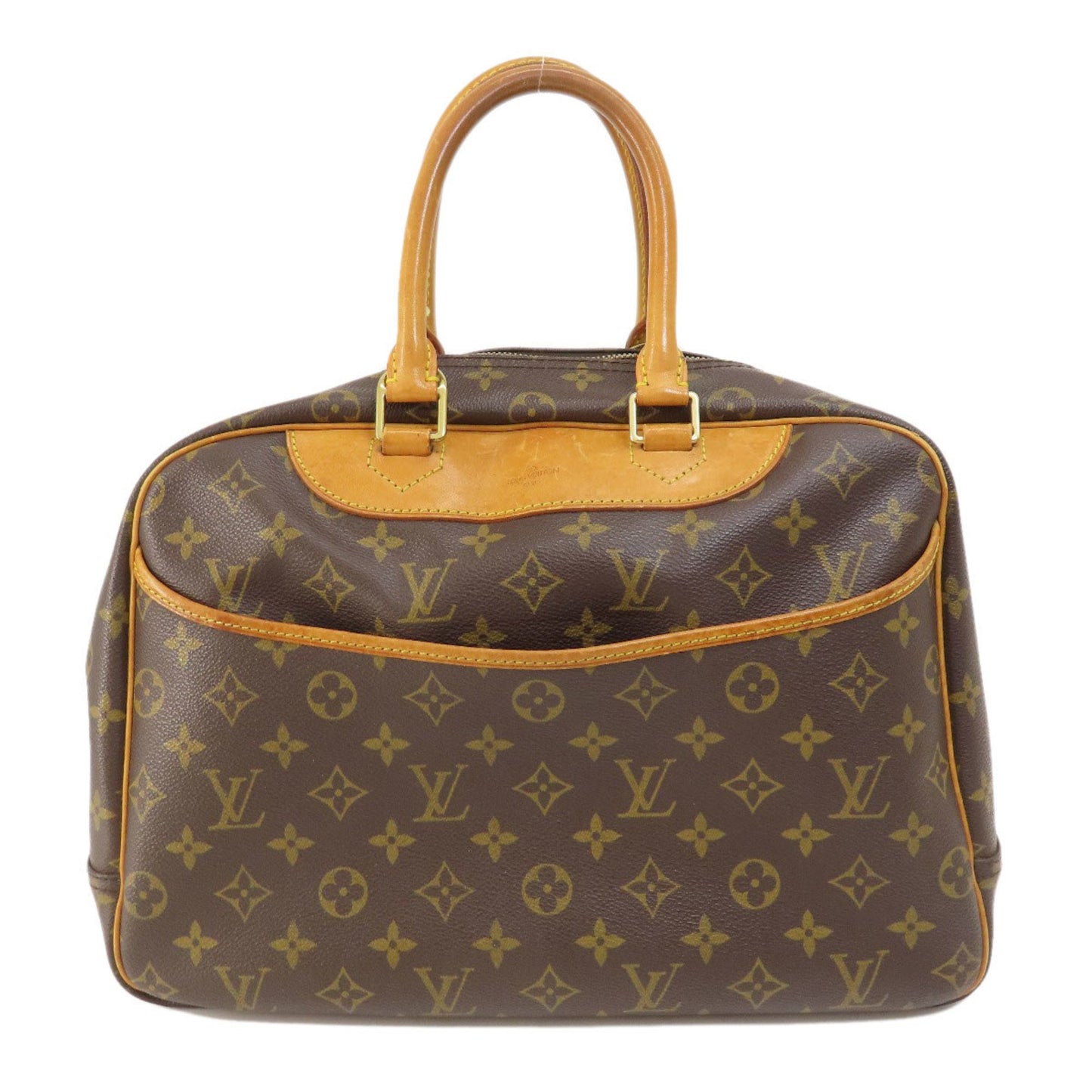 Louis Vuitton Deauville Brown Canvas Hand Bag