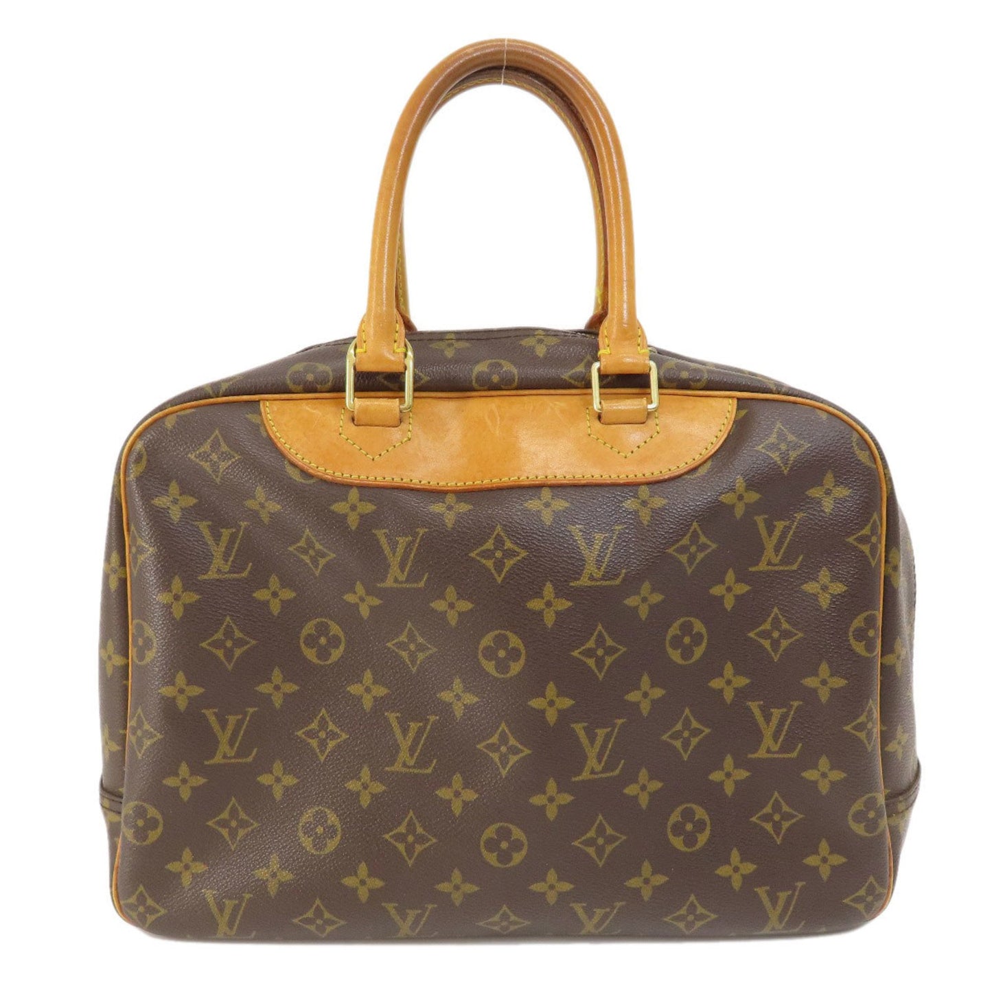 Louis Vuitton Deauville Brown Canvas Hand Bag