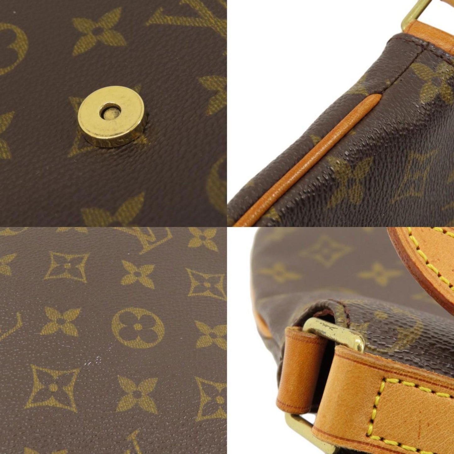 Louis Vuitton Musette Salsa Brown Canvas Shoulder Bag