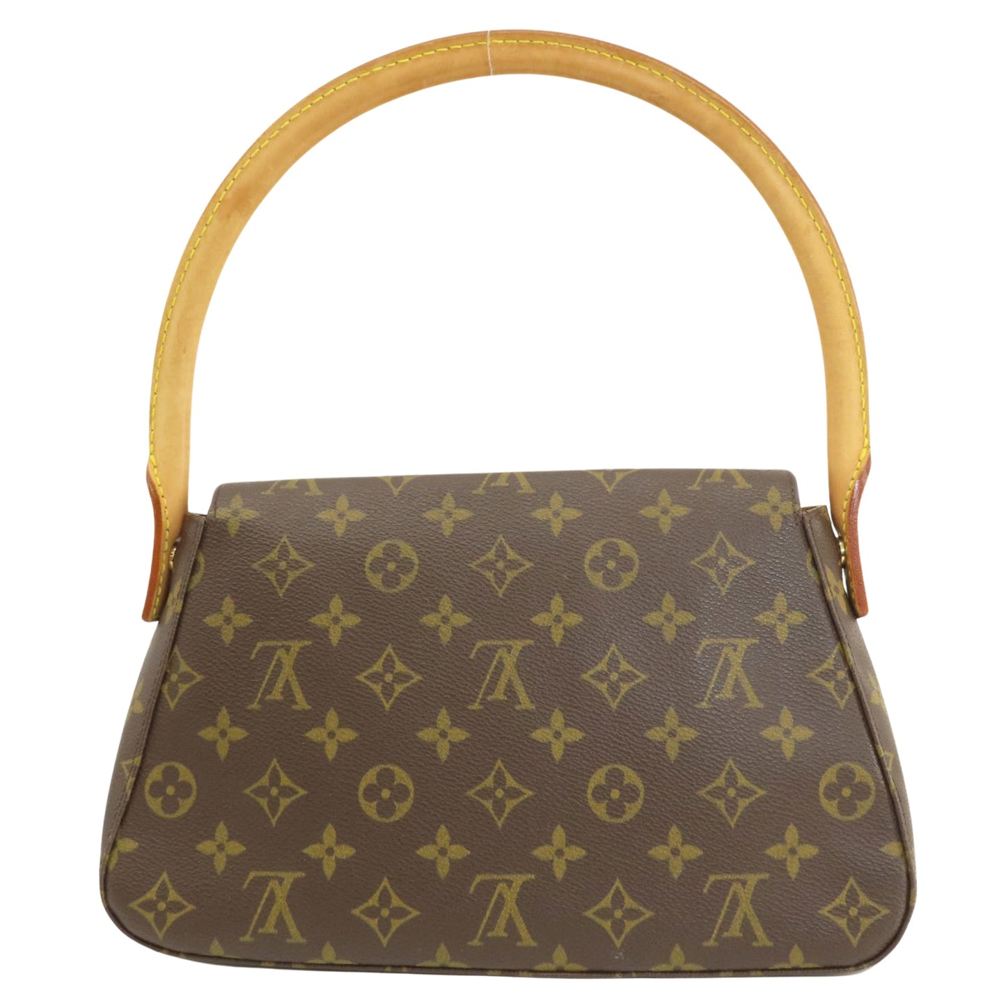 Louis Vuitton Mini looping Brown Canvas Hand Bag