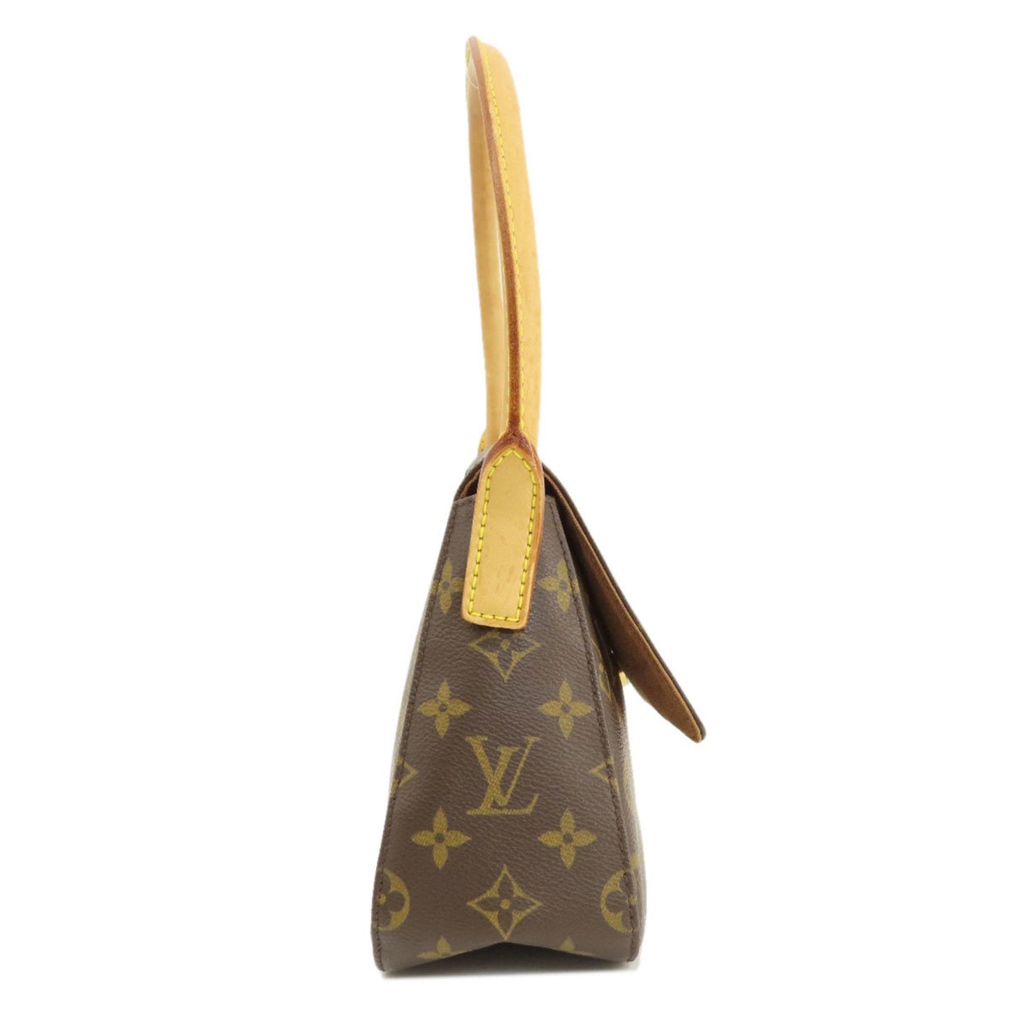 Louis Vuitton Mini looping Brown Canvas Hand Bag