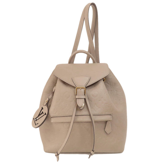 Louis Vuitton Montsouris Beige Canvas Backpack Bag