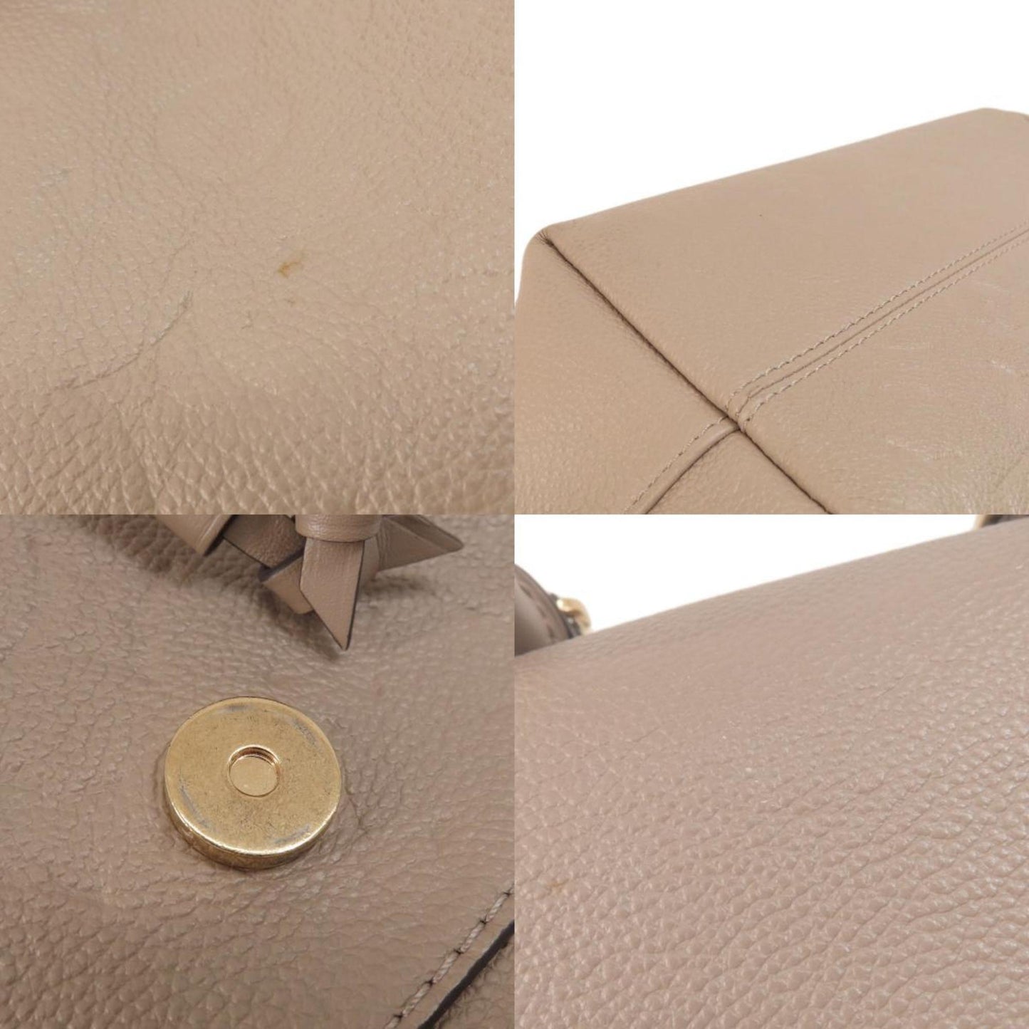 Louis Vuitton Montsouris Beige Canvas Backpack Bag