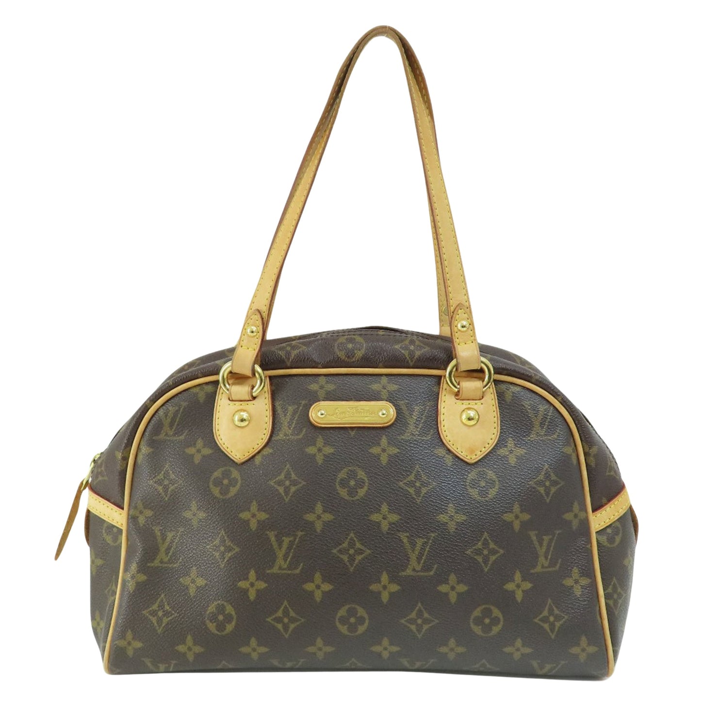 Louis Vuitton Montorgueil Brown Canvas Hand Bag