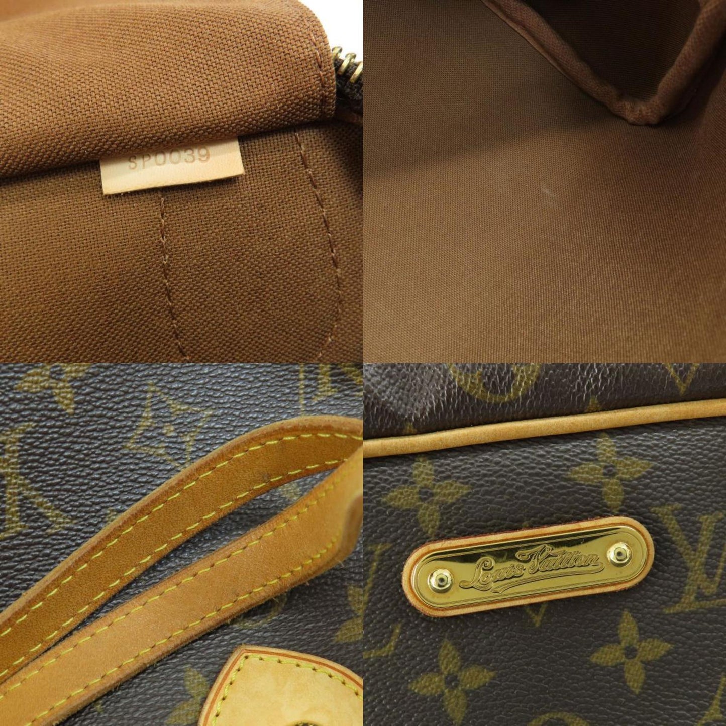 Louis Vuitton Montorgueil Brown Canvas Hand Bag