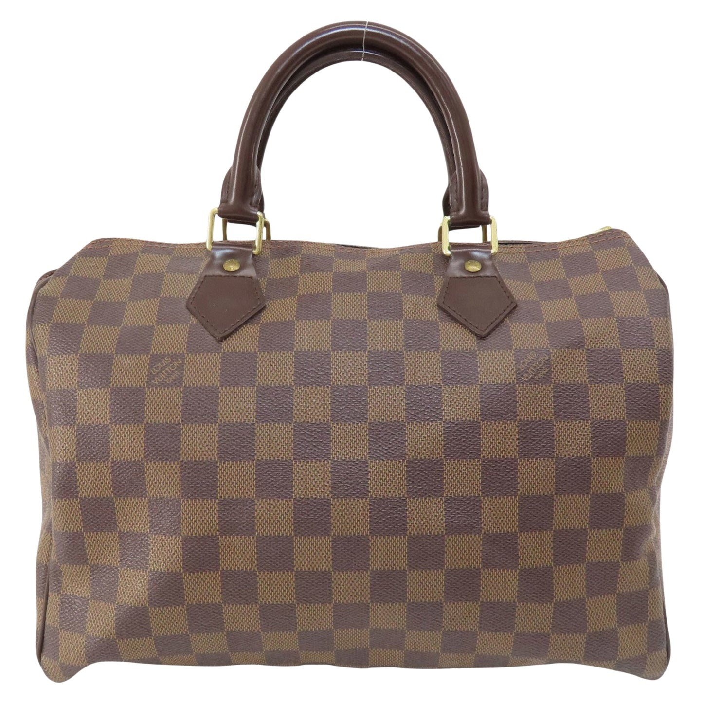 Louis Vuitton Speedy 30 Brown Canvas Hand Bag