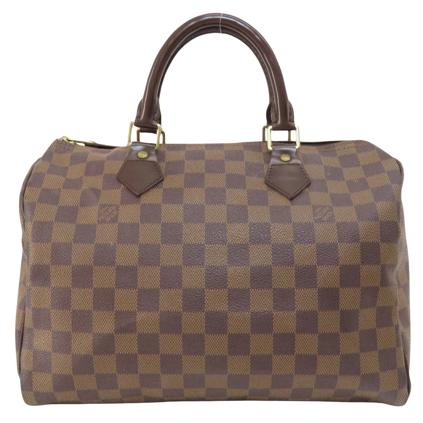 Louis Vuitton Speedy 30 Brown Canvas Hand Bag