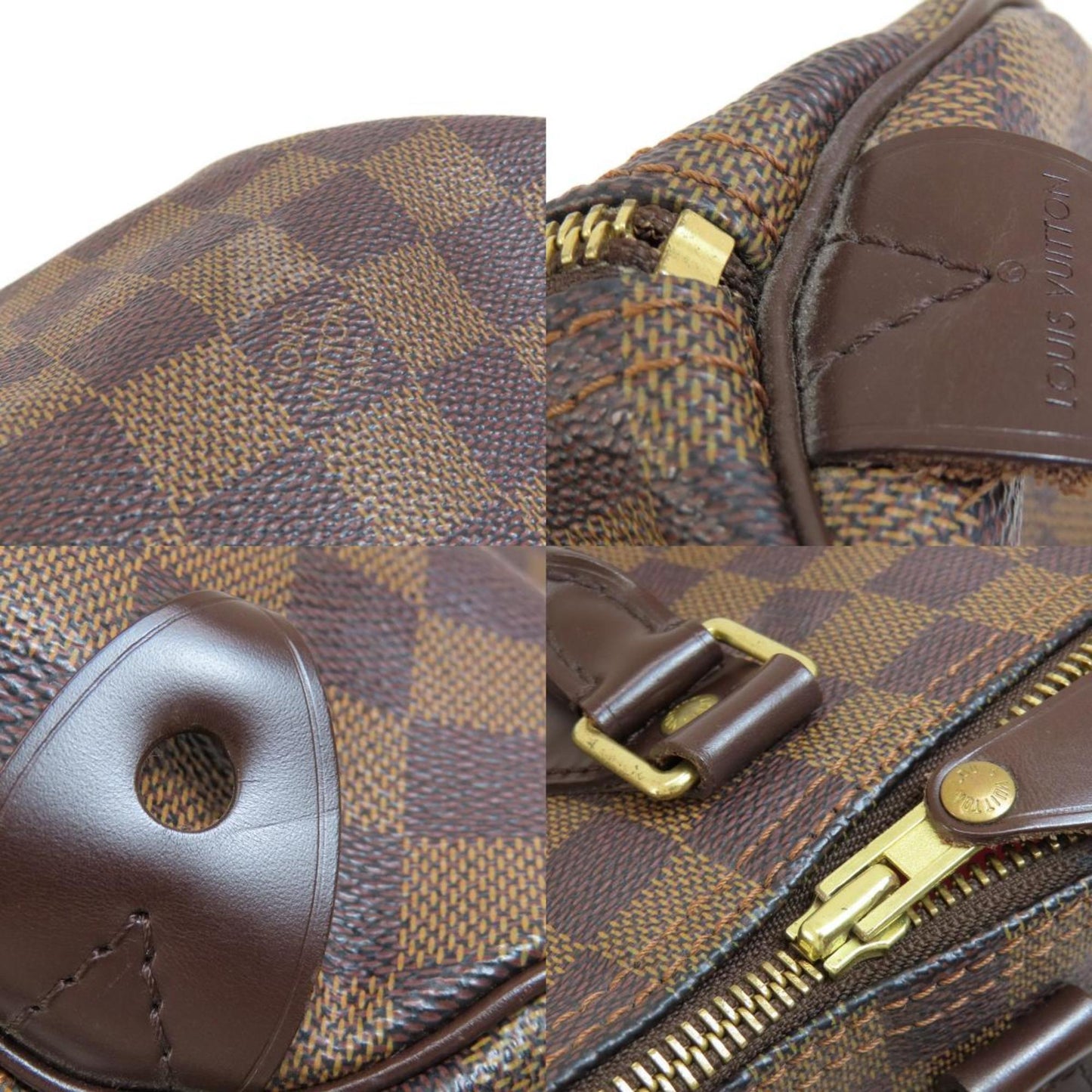 Louis Vuitton Speedy 30 Brown Canvas Hand Bag