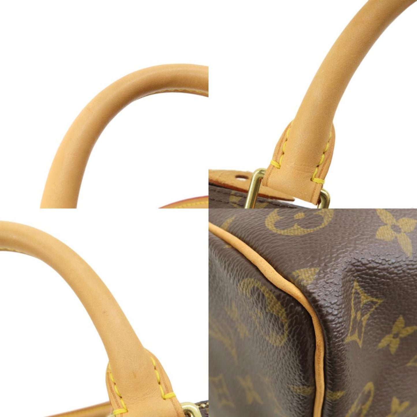 Louis Vuitton Speedy 35 Brown Canvas Hand Bag