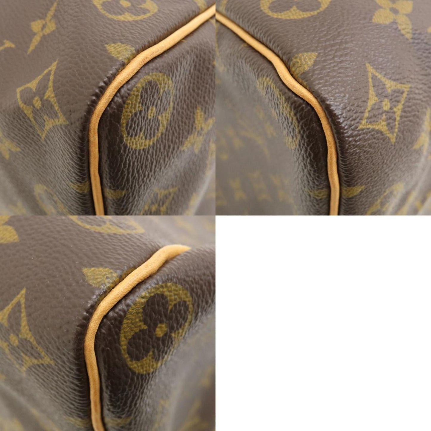 Louis Vuitton Speedy 35 Brown Canvas Hand Bag