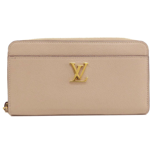 Louis Vuitton Zippy Lockme Grey Leather Wallet Accessories