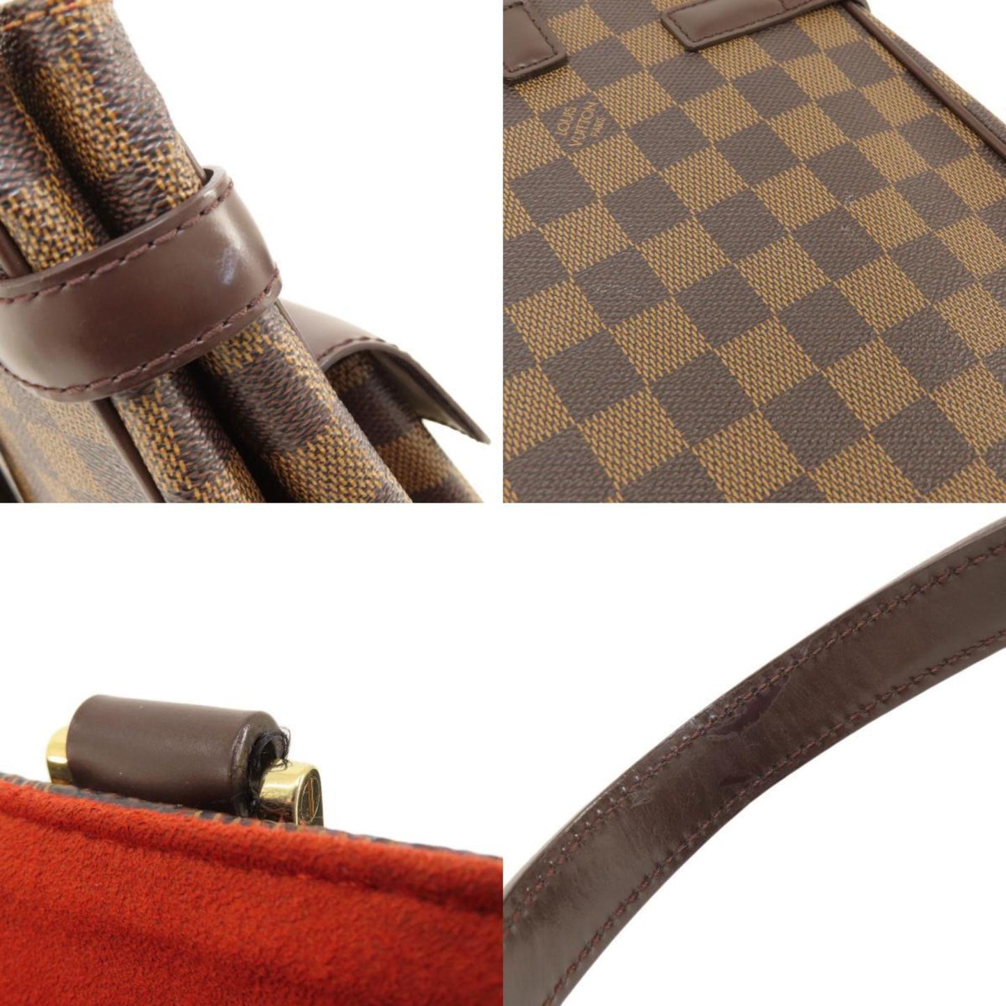 Louis Vuitton Uzes Brown Canvas Hand Bag