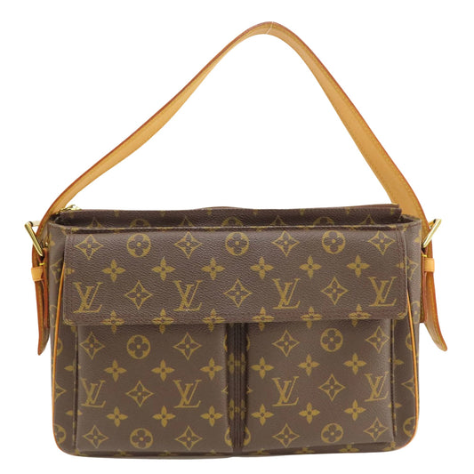 Louis Vuitton Viva Cité Brown Canvas Shoulder Bag