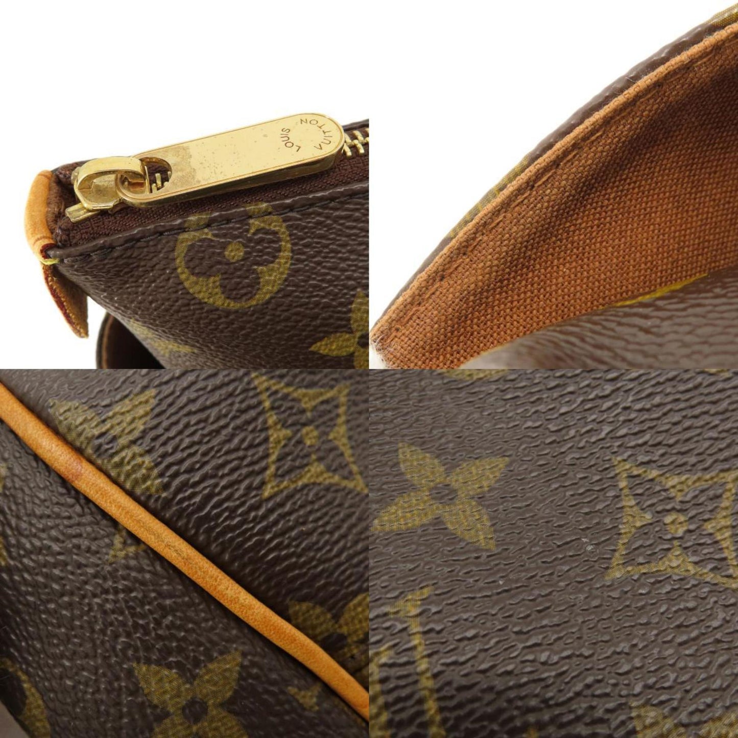 Louis Vuitton Totally Brown Canvas Tote Bag