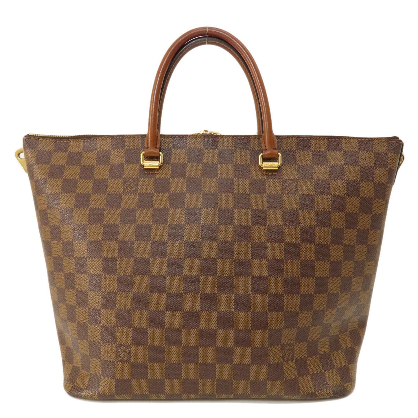 Louis Vuitton BELMONT Brown Canvas Tote Bag