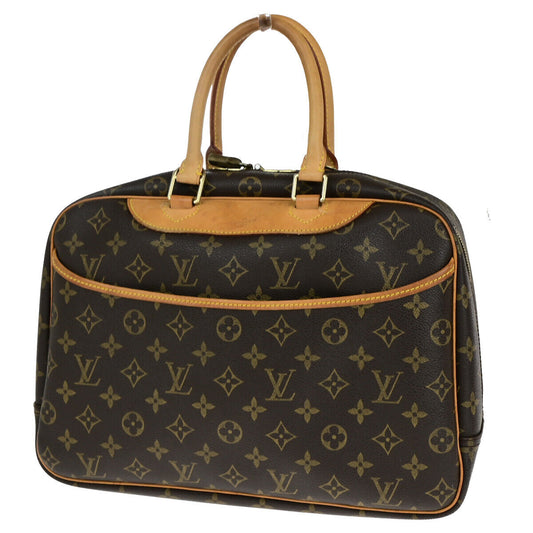 Louis Vuitton Deauville Brown Canvas Hand Bag