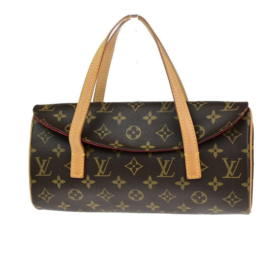 Louis Vuitton Sonatine Brown Canvas Hand Bag