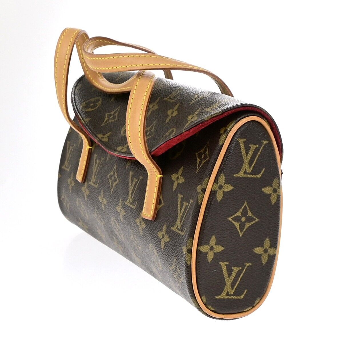 Louis Vuitton Sonatine Brown Canvas Hand Bag