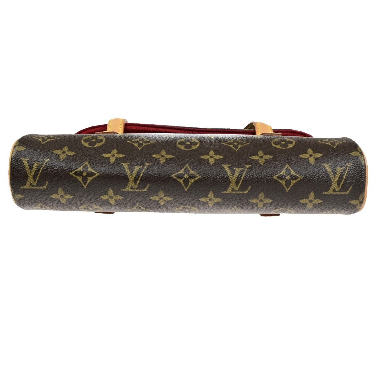 Louis Vuitton Sonatine Brown Canvas Hand Bag