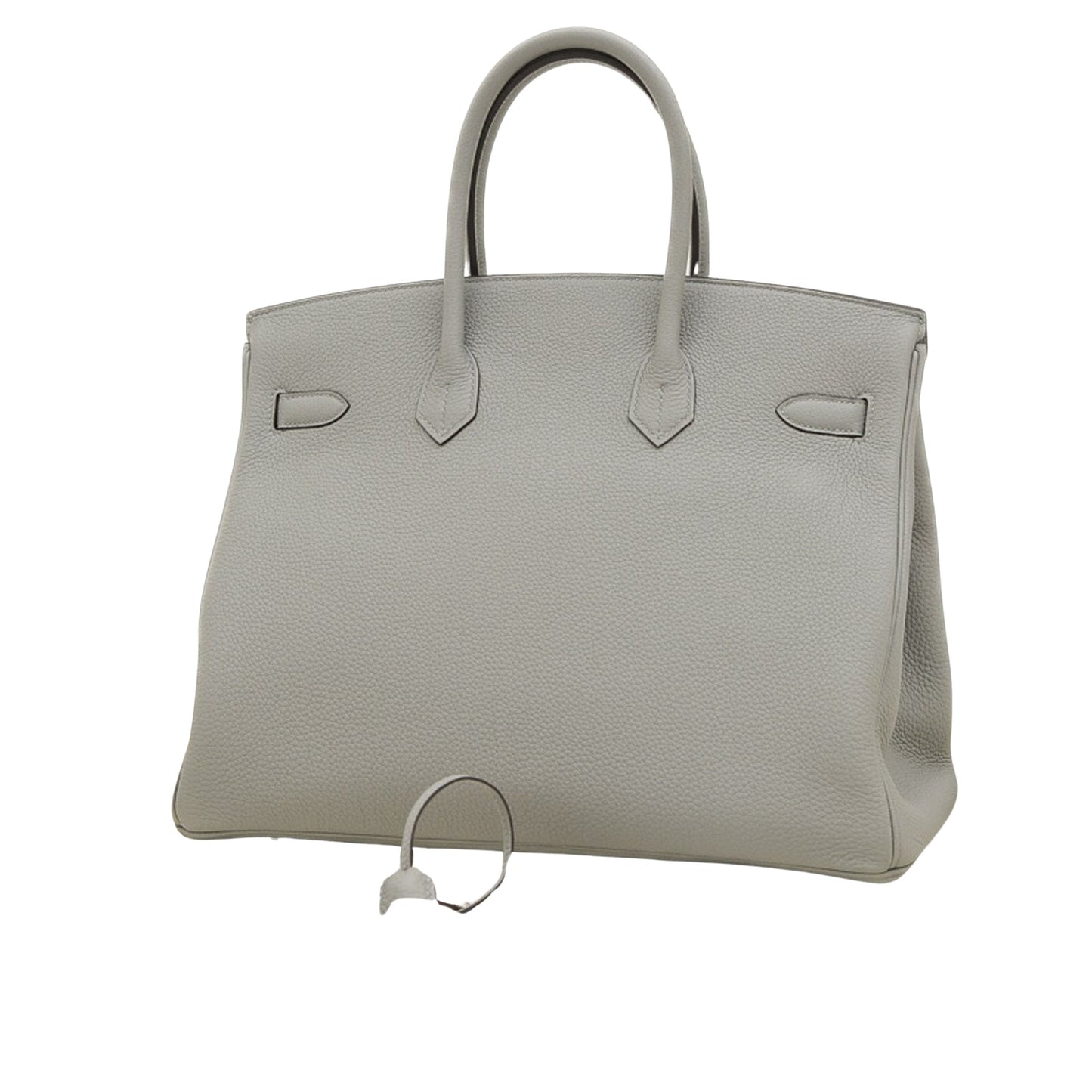 Hermès Birkin 35 Grey Leather Hand Bag