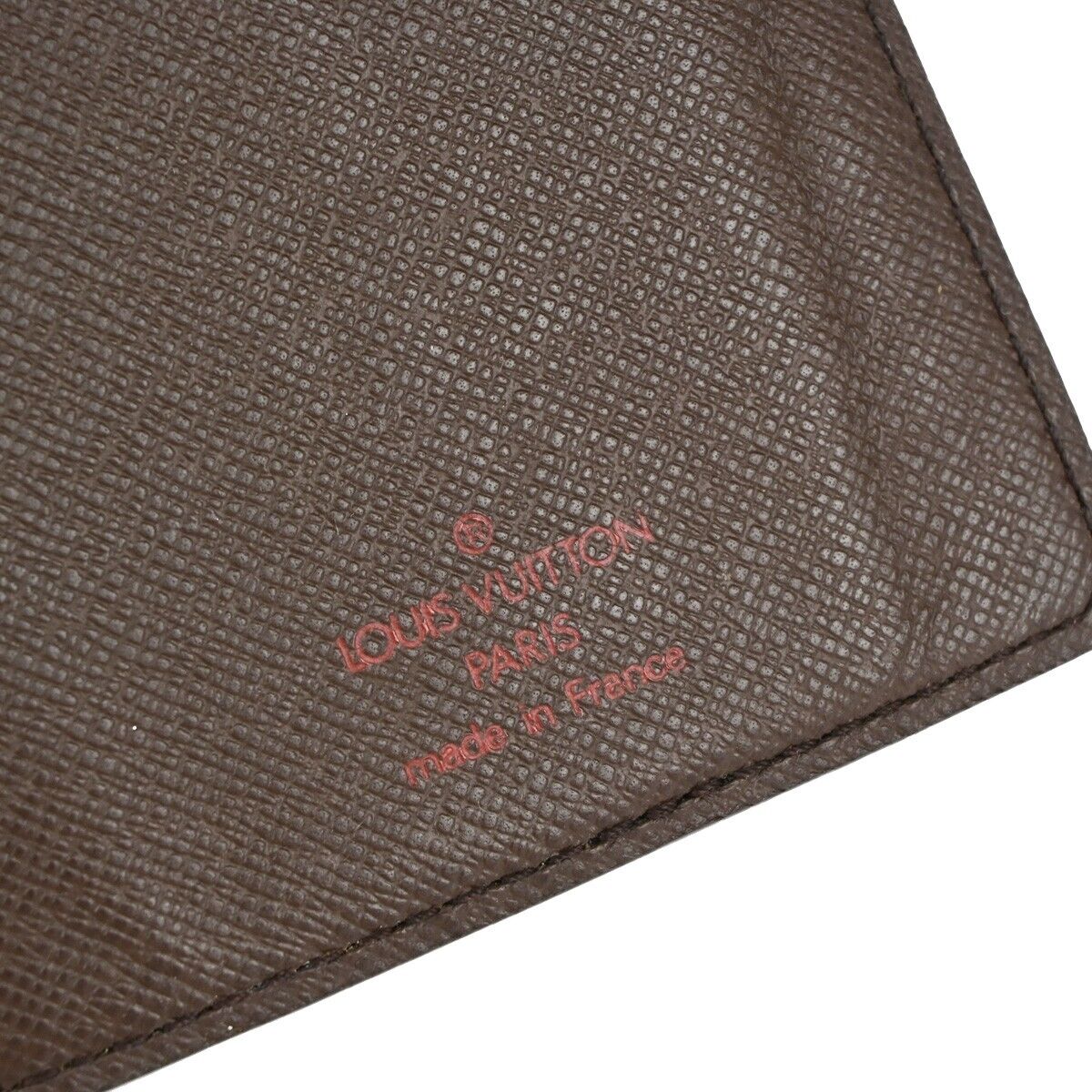 Louis Vuitton Portefeuille Long Brown Canvas Wallet Accessories