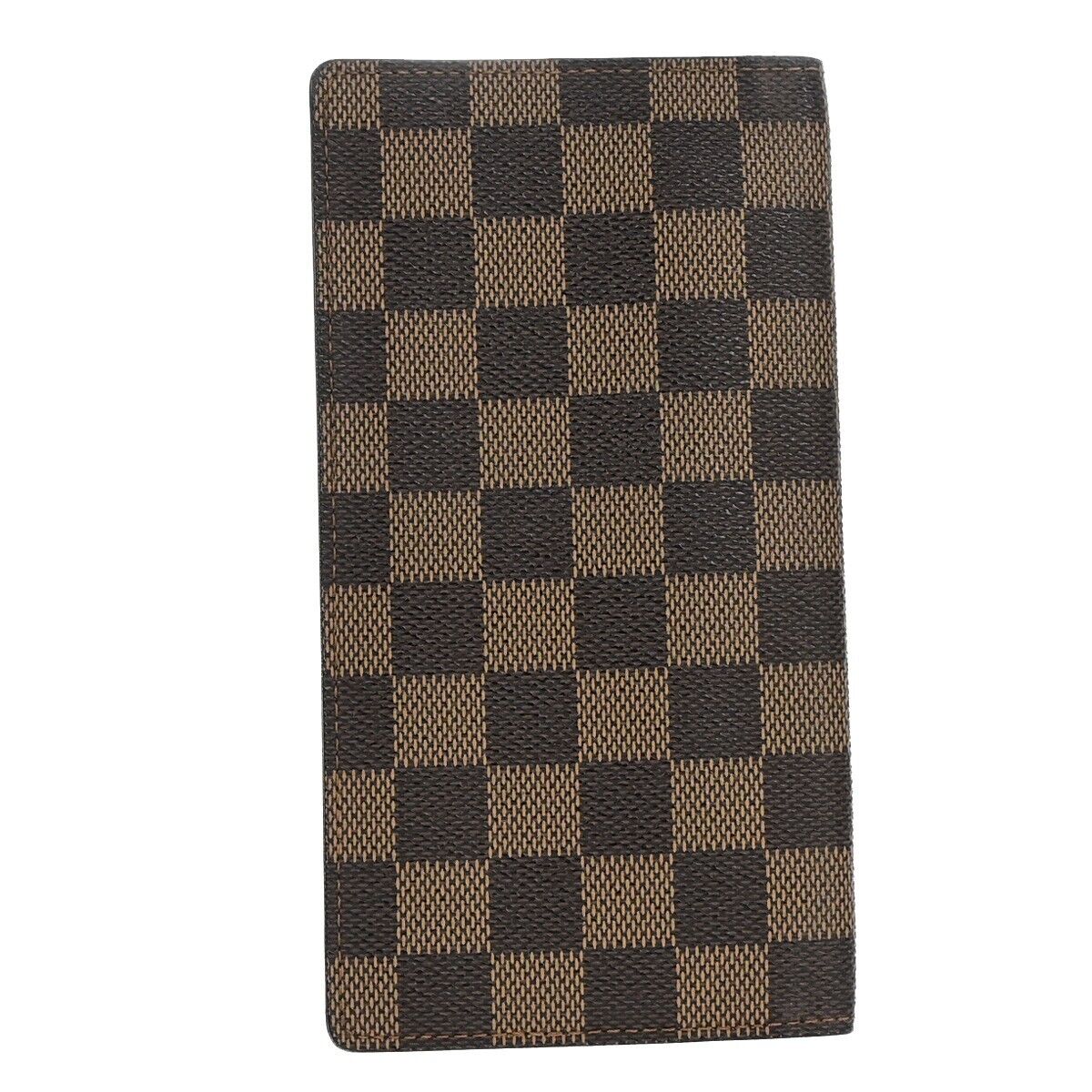 Louis Vuitton Portefeuille Long Brown Canvas Wallet Accessories