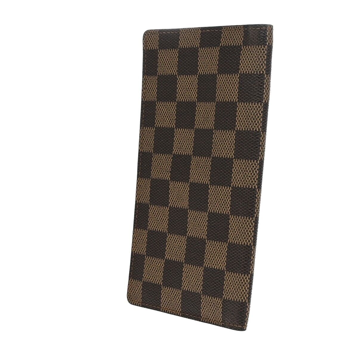 Louis Vuitton Portefeuille Long Brown Canvas Wallet Accessories