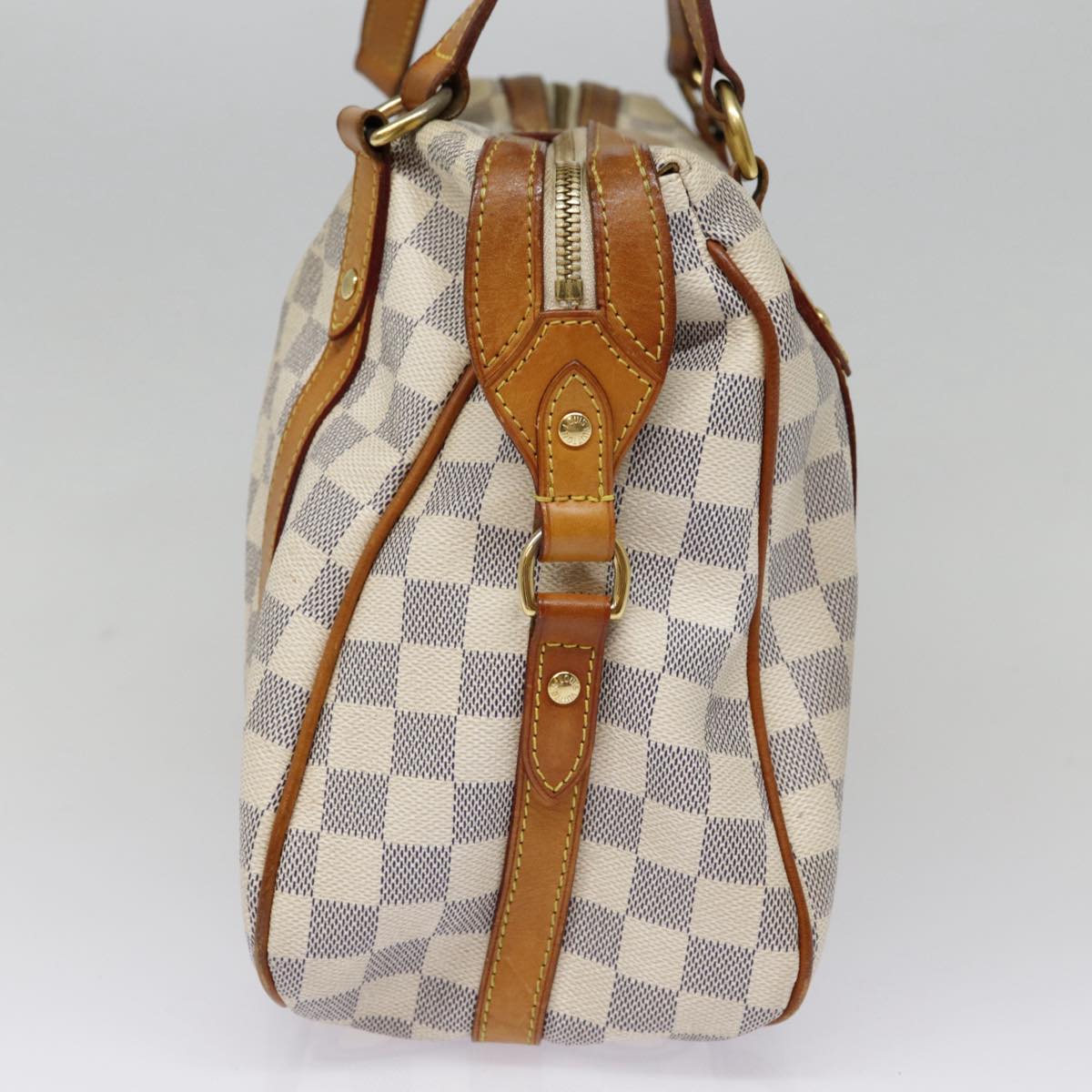 Louis Vuitton Stresa White Canvas Shoulder Bag