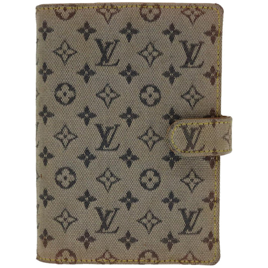 Louis Vuitton Agenda PM Blue Canvas Wallet Accessories