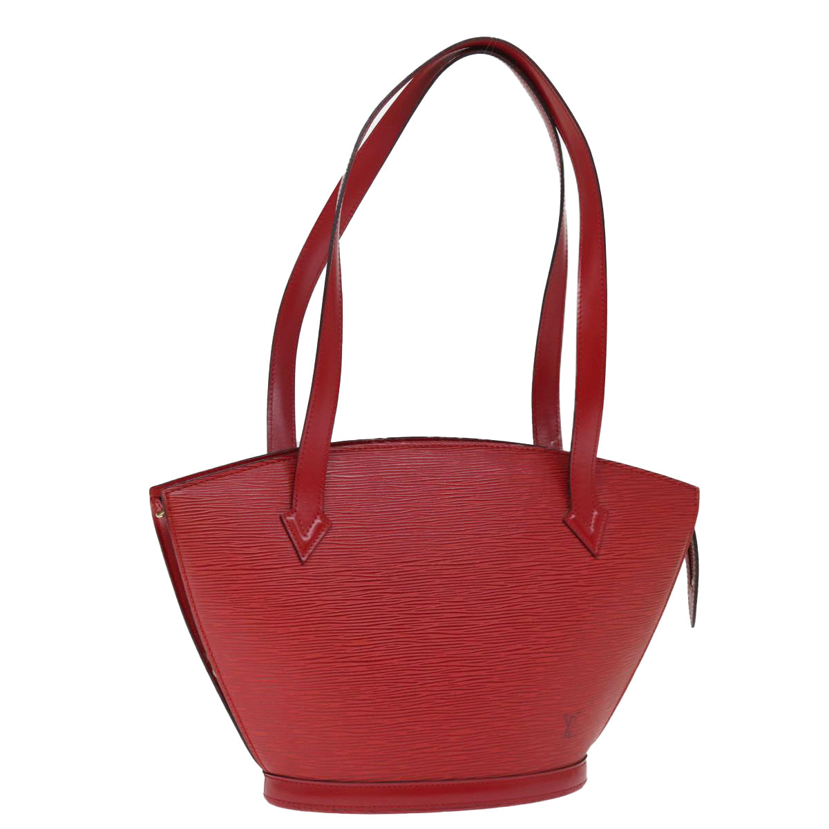 Louis Vuitton Saint Jacques Red Leather Shoulder Bag