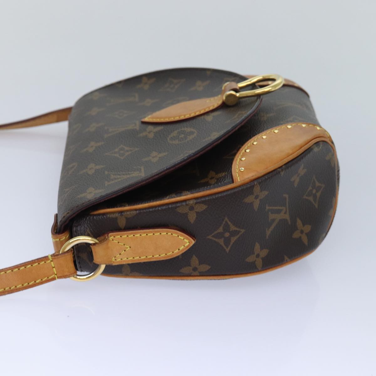 Louis Vuitton Saint Cloud Brown Canvas Shoulder Bag