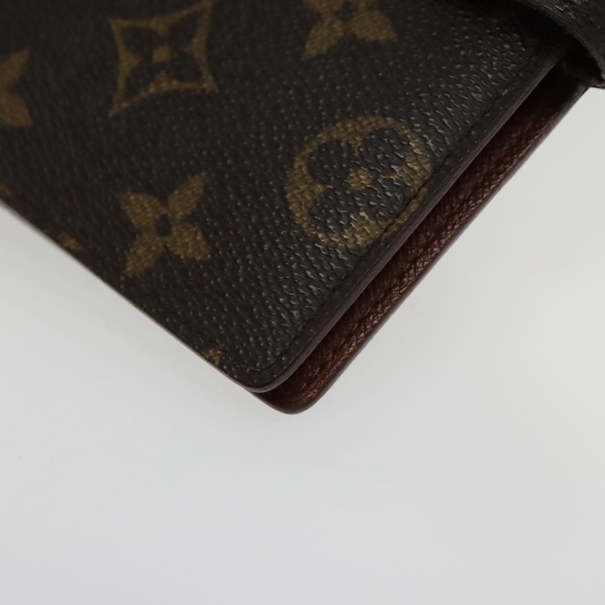 Louis Vuitton Agenda PM Brown Canvas Wallet Accessories