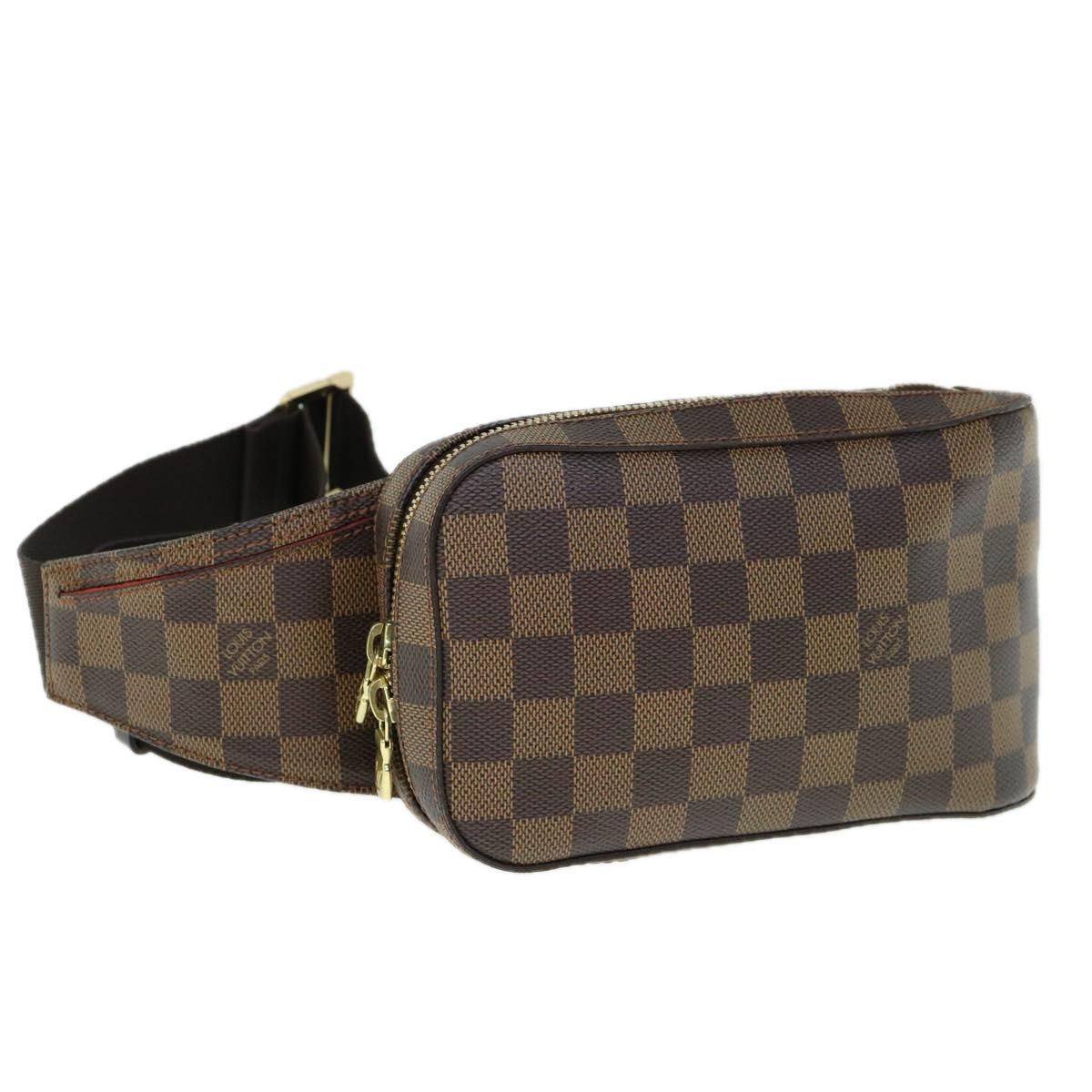 Louis Vuitton Geronimos Brown Canvas Shoulder Bag