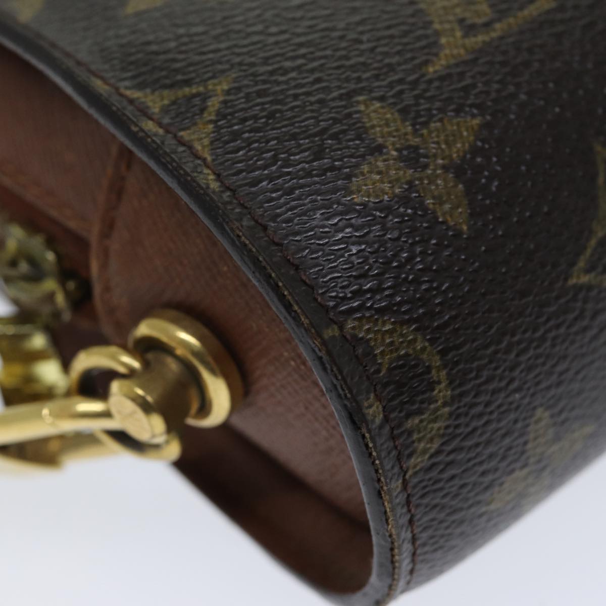 Louis Vuitton Orsay Brown Canvas Clutch Bag