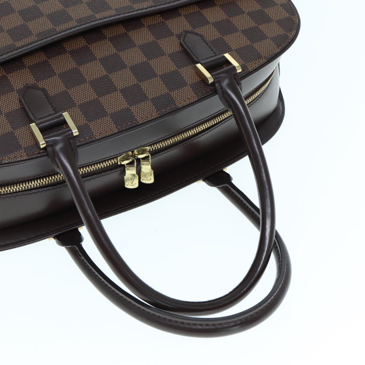 Louis Vuitton Sarria Brown Canvas Hand Bag