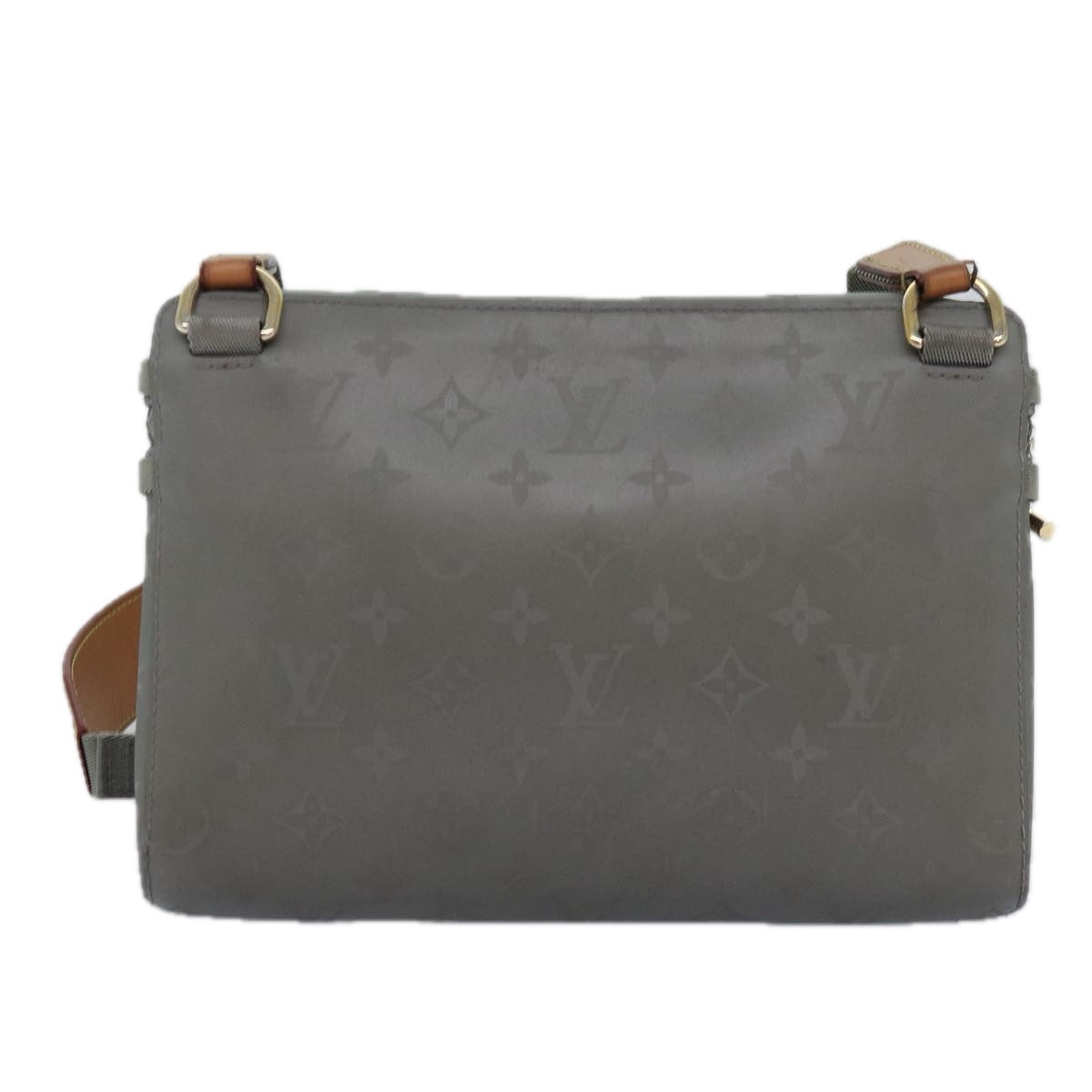 Louis Vuitton Messenger Grey Canvas Shoulder Bag