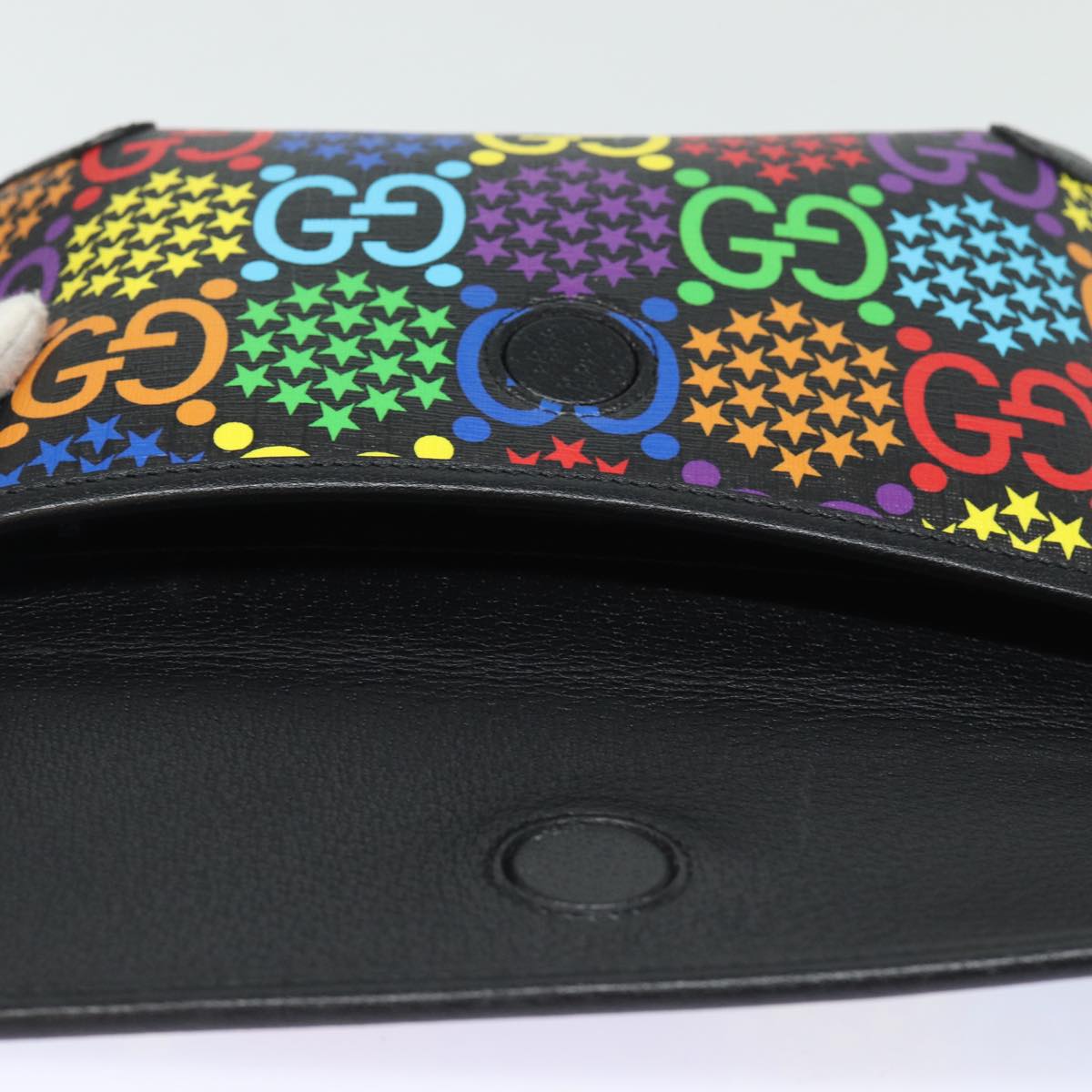 Gucci Psychedelic Multicolour Canvas Shoulder Bag