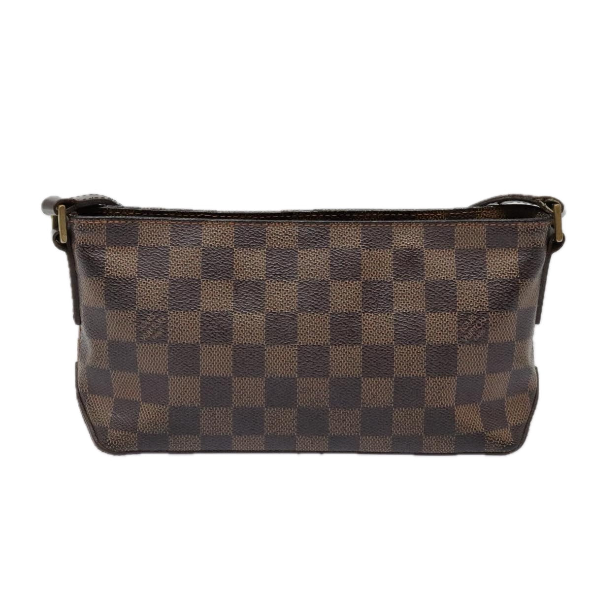 Louis Vuitton Trotteur Brown Canvas Shoulder Bag