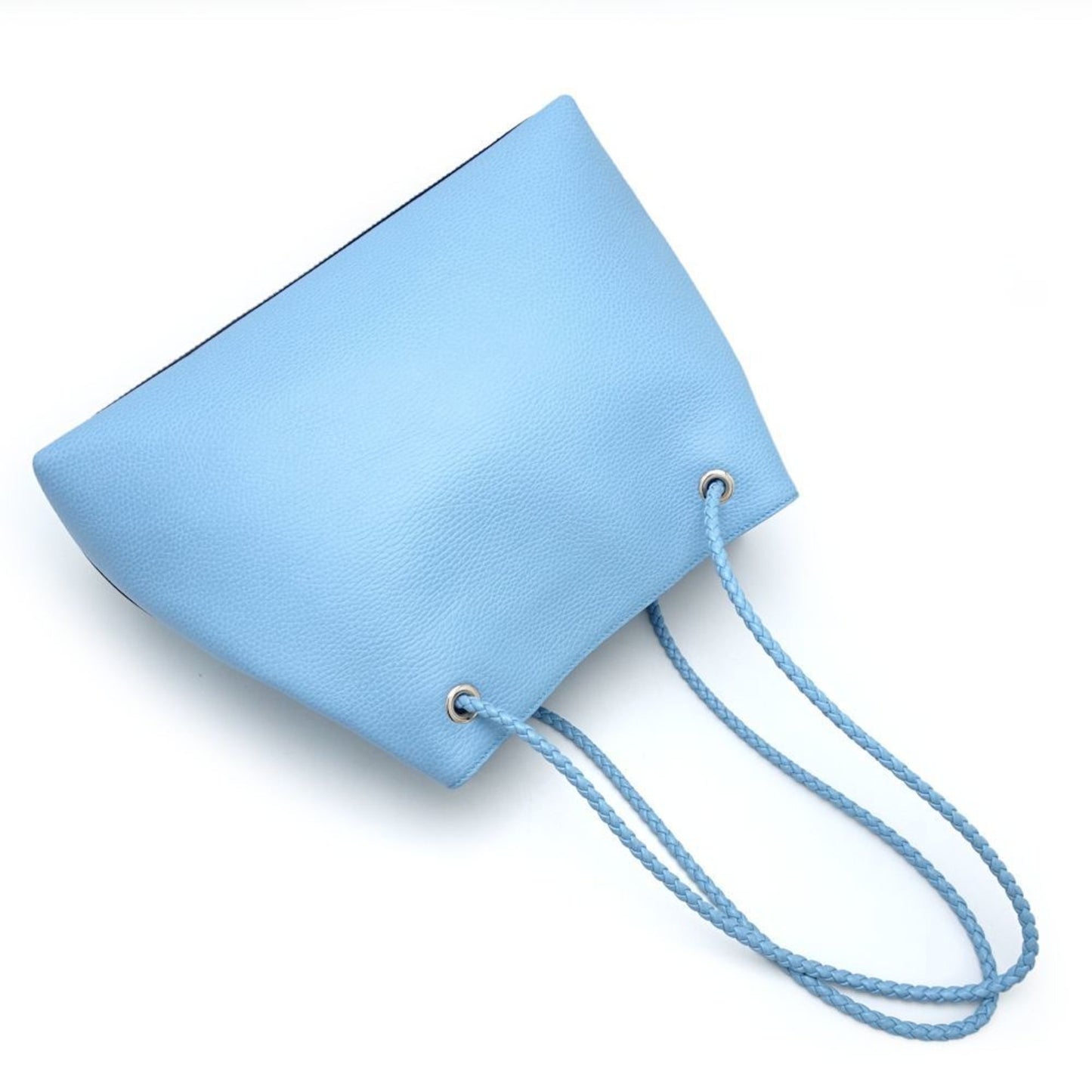 Gucci Gifford Blue Leather Tote Bag