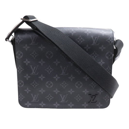 Louis Vuitton District Black Canvas Shoulder Bag