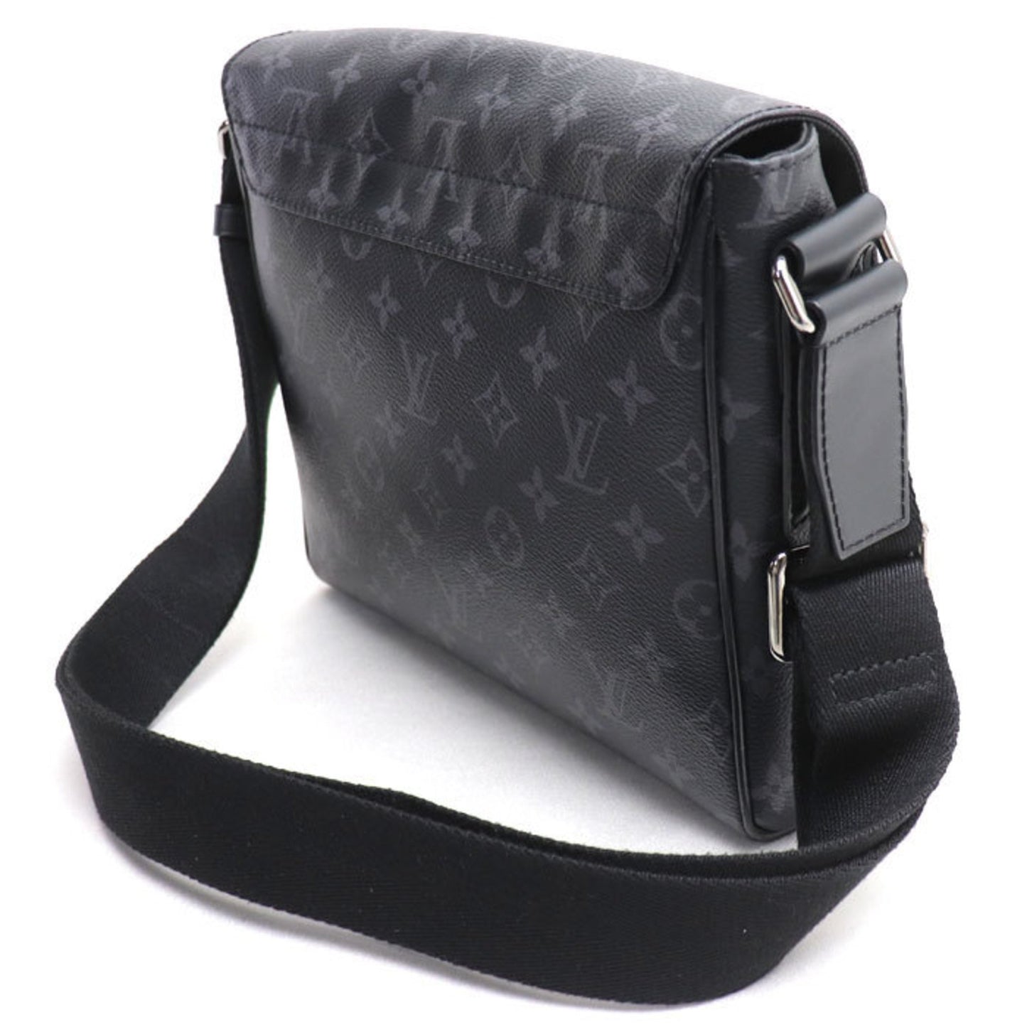 Louis Vuitton District Black Canvas Shoulder Bag