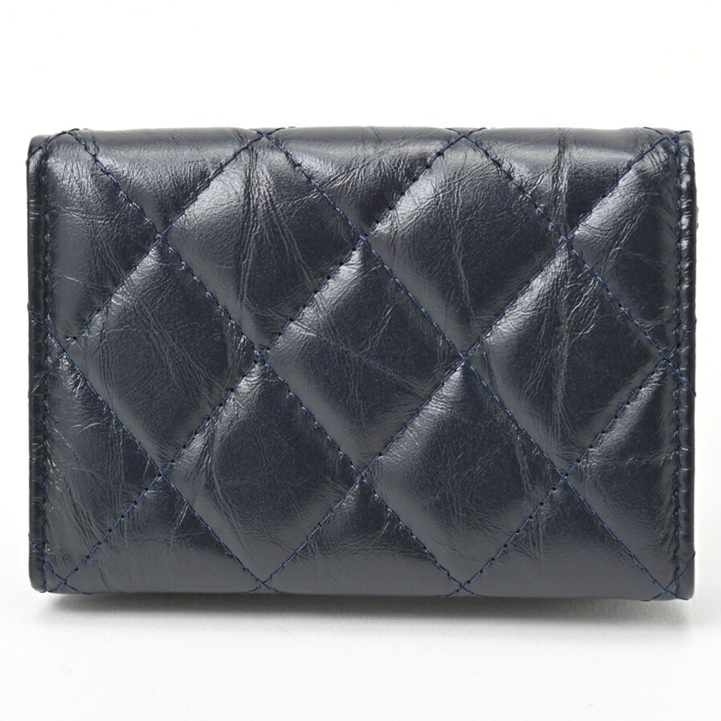 Chanel 2,55 Black Leather Wallet Accessories