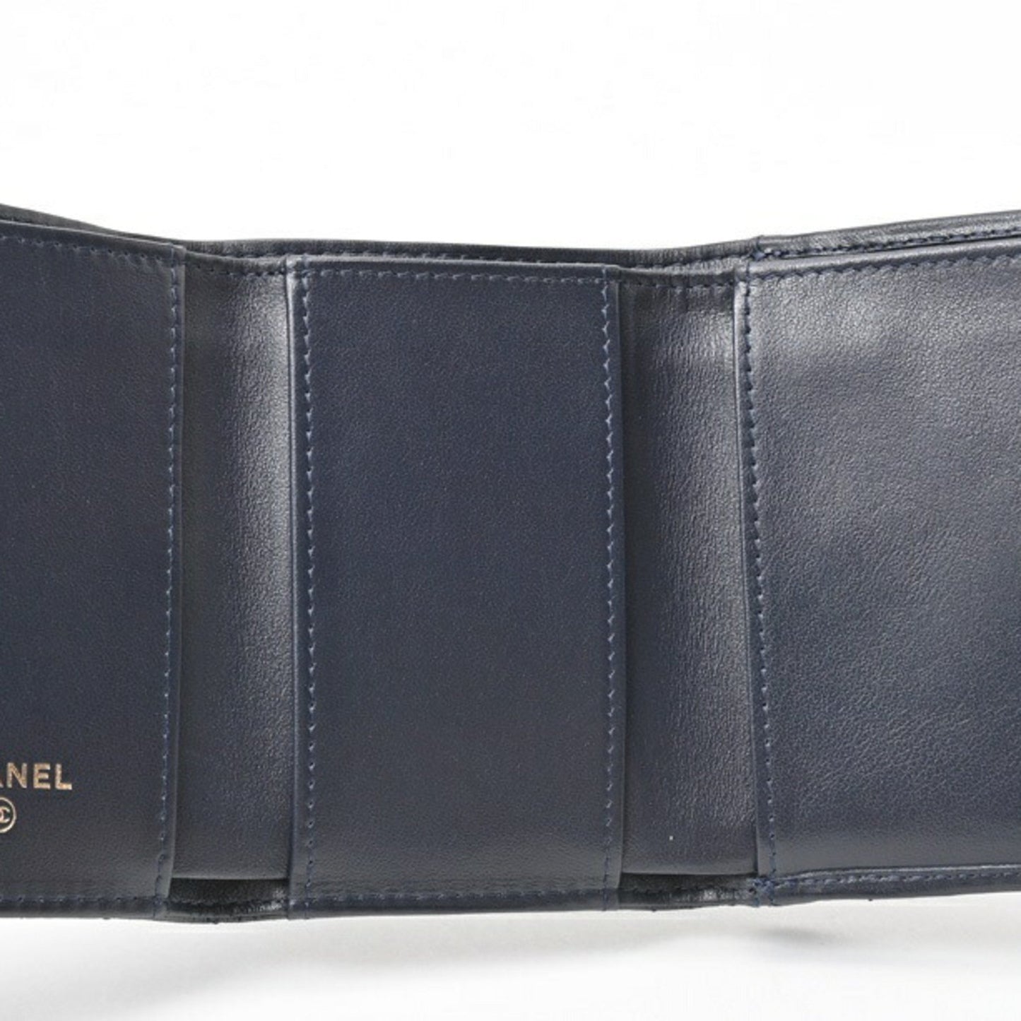 Chanel 2,55 Black Leather Wallet Accessories