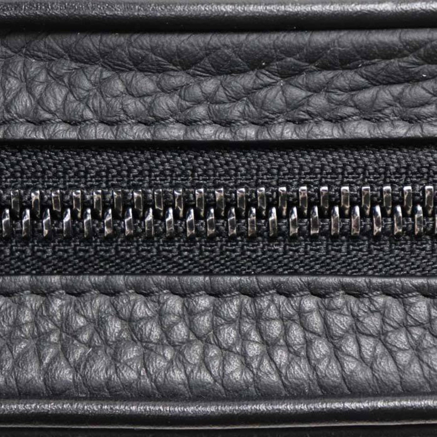 Louis Vuitton Volga Black Leather Clutch Bag