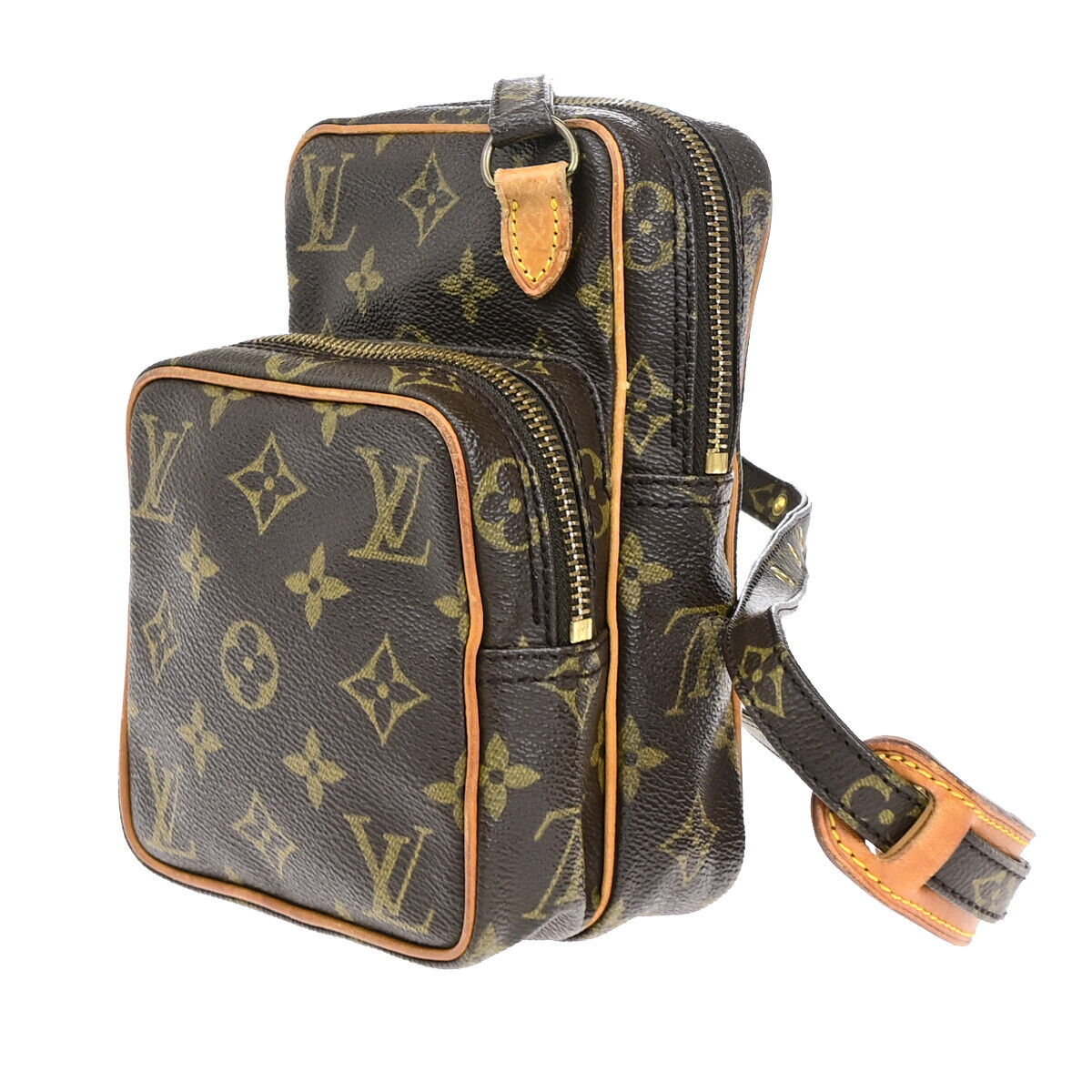 Louis Vuitton Mini amazone Brown Canvas Shoulder Bag