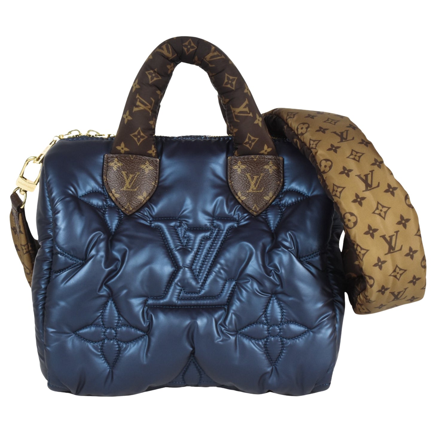 Louis Vuitton Speedy bandoulière 25 Navy Synthetic Hand Bag