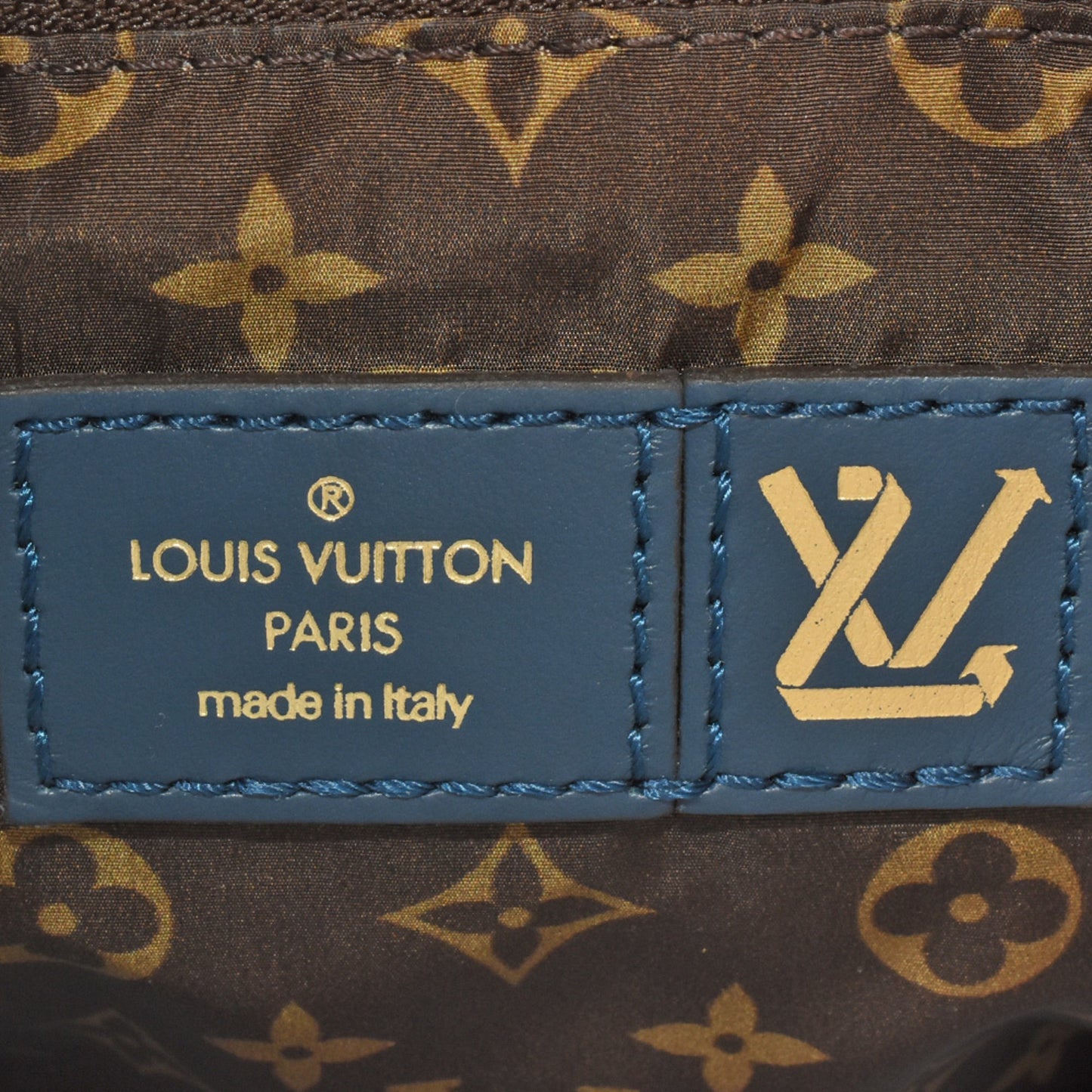 Louis Vuitton Speedy bandoulière 25 Navy Synthetic Hand Bag