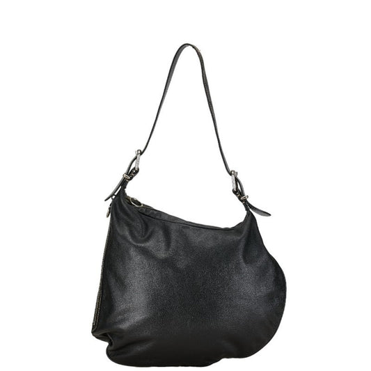 Fendi Hobo Black Leather Hand Bag