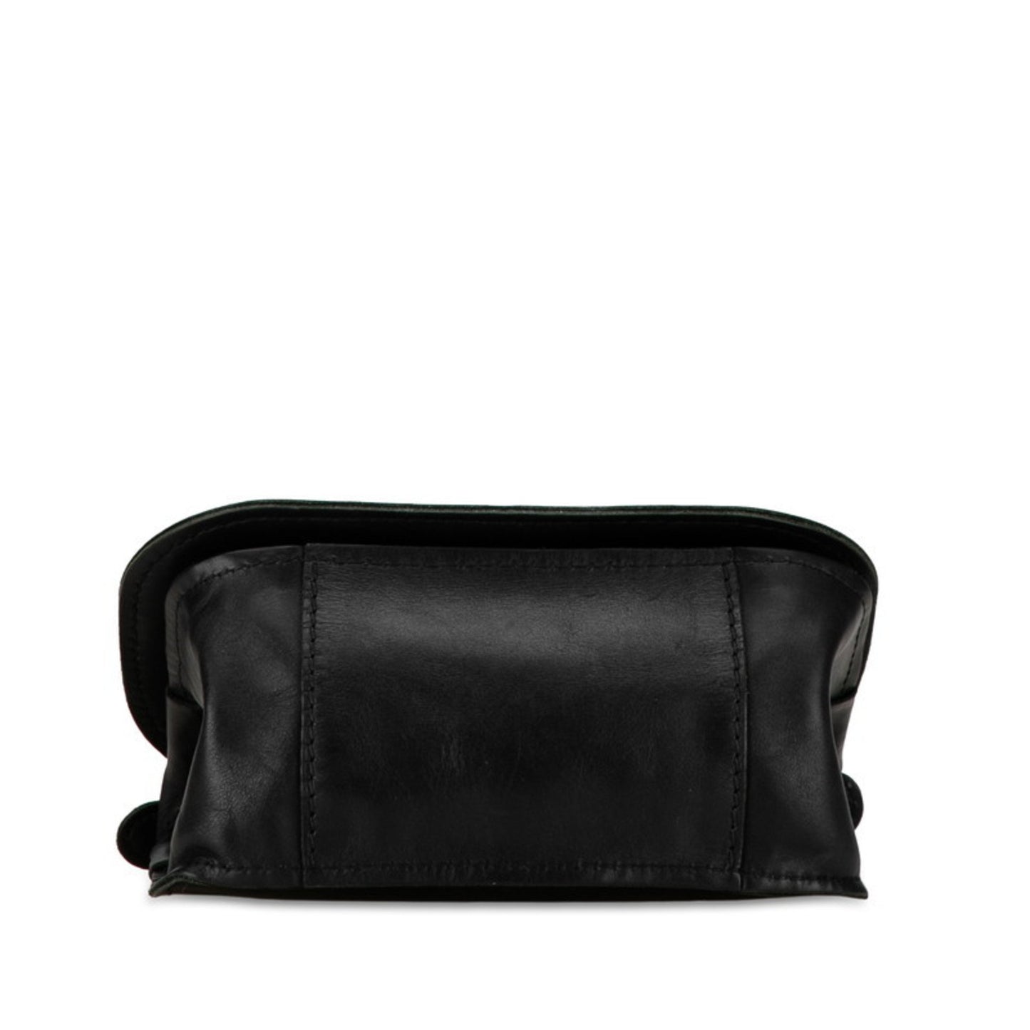 Chanel Coco Mark Black Leather Shoulder Bag