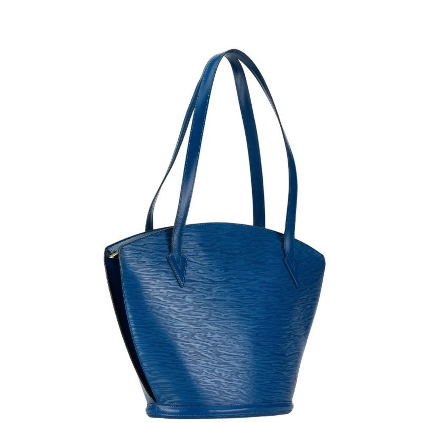 Louis Vuitton Saint Jacques Blue Leather Tote Bag